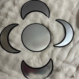 Crescent Moon Mirror Set